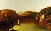 Moore, Albert Joseph Setting Sail on a Lake in the Adirondacks Germany oil painting artist